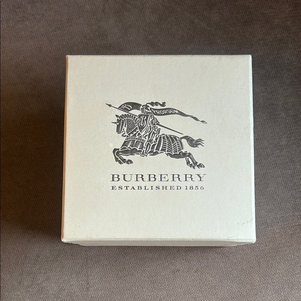 Burberry Cream Gift Box with Logo
